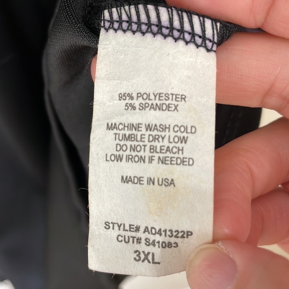 Gstagelove Auditions USA MADE Color Block Long Sleeve Shift Dress. 3XL. NWT. - Picture 9 of 11